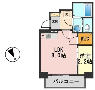 プロスタイルウェルス新小岩【3階】の間取り