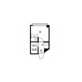 マルシンハイツ【1階】の間取り