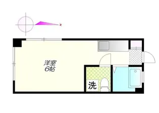 メゾンアミノ【1階】の間取り