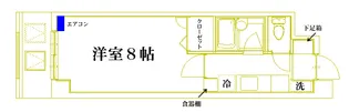 パークハイム西山王【5階】の間取り