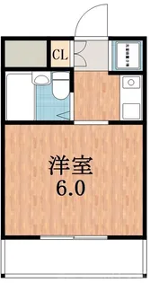 リエス天王寺東【2階】の間取り