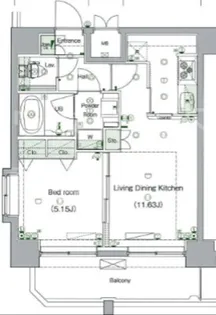 ARTESSIMO・ISM【7階】の間取り