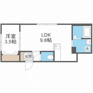 ASTAGE N31(アステージエヌ31)【3階】の間取り