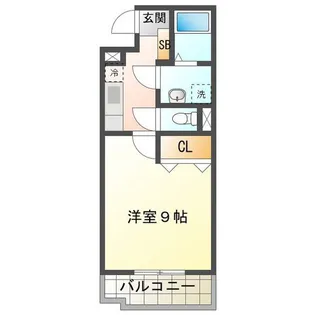 アーバングランツ三重【2階】の間取り