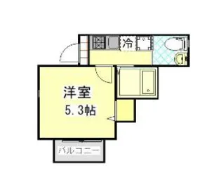 コード横浜弘明寺【2階】の間取り