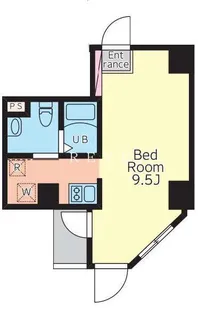 Bloom Tower Ueno【4階】の間取り
