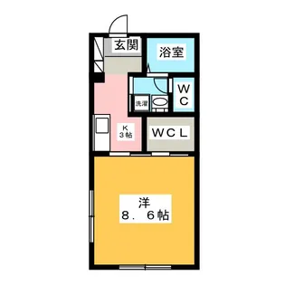 グランドゥール【1階】の間取り