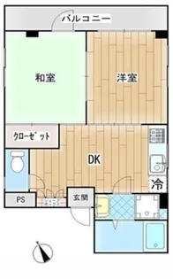 リバーサイド 凌宇【3階】の間取り