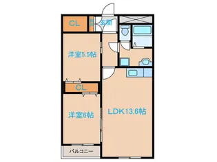 カ-サ・ペロ八王子【2階】の間取り