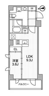 Lighthouse中馬込【2階】の間取り