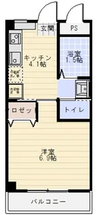 サンヒルズ弐番館【2階】の間取り