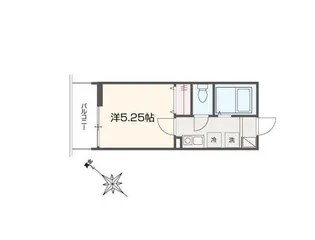 MELLAS桜ヶ丘【1階】の間取り