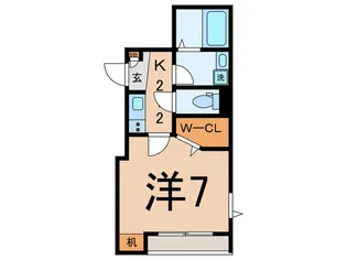 Coco Leaf【3階】の間取り