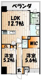 リブラ ブライト【13階】の間取り