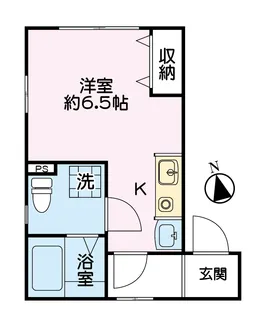 フォルテナ弘明寺【3階】の間取り