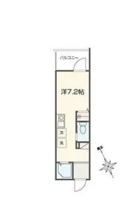 MELLAS相模原II【1階】の間取り