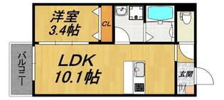 LECOCON 弥富IV【2階】の間取り