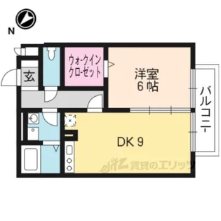 瀬田メディエートプラザD棟【1階】の間取り