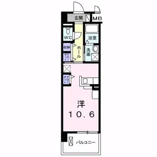 エテルノ 泉佐野【2階】の間取り