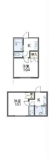 コーポレオン【2階】の間取り
