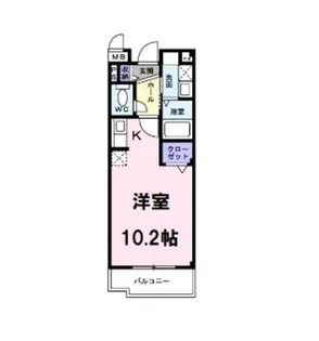 プリムローズ 2【2階】の間取り