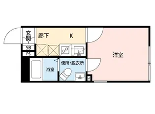 LysBlanc 東日暮里【3階】の間取り