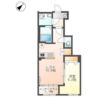 ISOLA【1階】の間取り