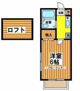 ロイヤルハイムA【1階】の間取り