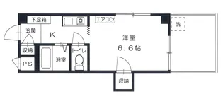 トミーコーポ【1階】の間取り