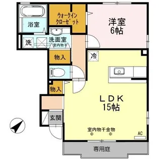 TOKIWA(トキワ)【1階】の間取り