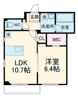 Leconfort【2階】の間取り