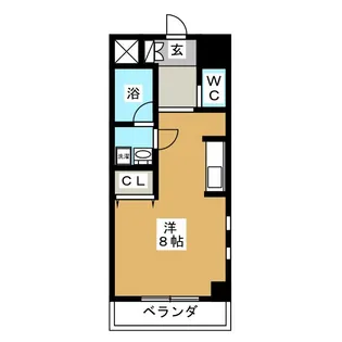 ロゼレーヌ【2階】の間取り