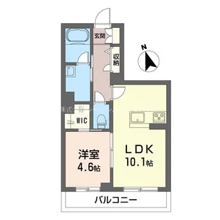 グランドゥールKAZU【2階】の間取り