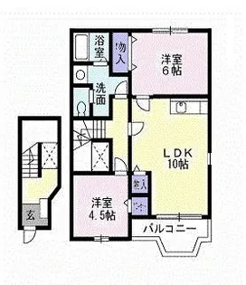 パル・フレッサ【2階】の間取り