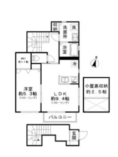 RIZ大京町 リズ大京町の間取り