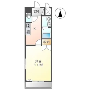 Arc・Riche(アークリッシュ)【2階】の間取り