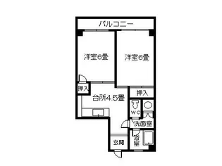 Y’sビルI【3階】の間取り