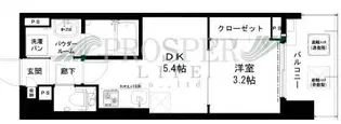 La CASA京橋【2階】の間取り