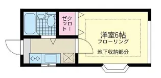 ドリームアロー湘南台【1階】の間取り