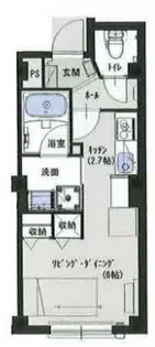 グランディア上大岡【1階】の間取り
