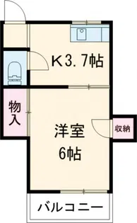 共栄ビル【3階】の間取り