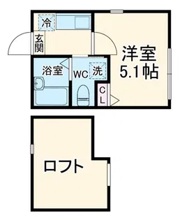 フェリオ【2階】の間取り