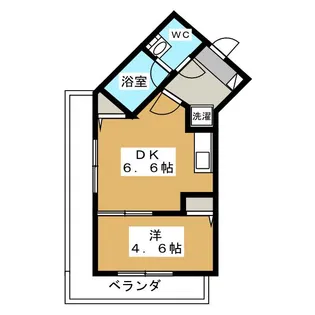 クレドメゾン東神奈川【3階】の間取り