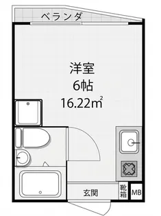 アーバ・ハイツ西早稲田【2階】の間取り