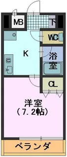 Promenade本山【1階】の間取り