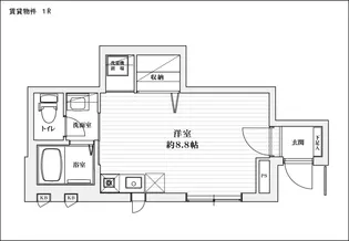 コートシューハウス【1階】の間取り