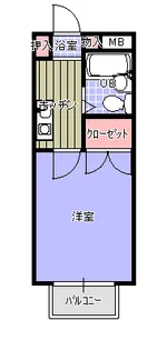 ラ・プリマベーラ【1階】の間取り