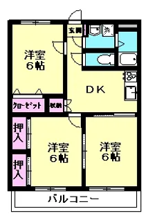 セピアコート【1階】の間取り