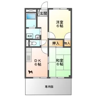 Surplus 和合I【1階】の間取り