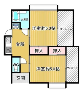 東京都東大和市狭山4【一戸建】の間取り